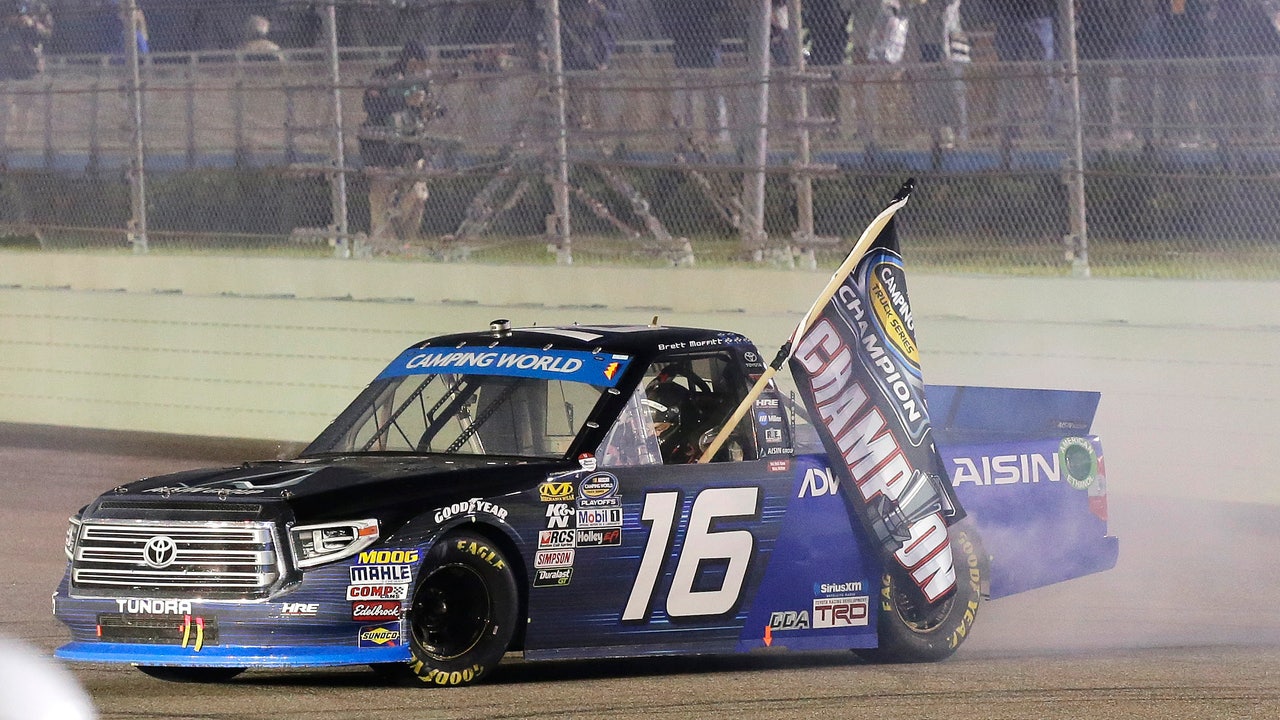 Moffitt and underdog race team win Truck Series title